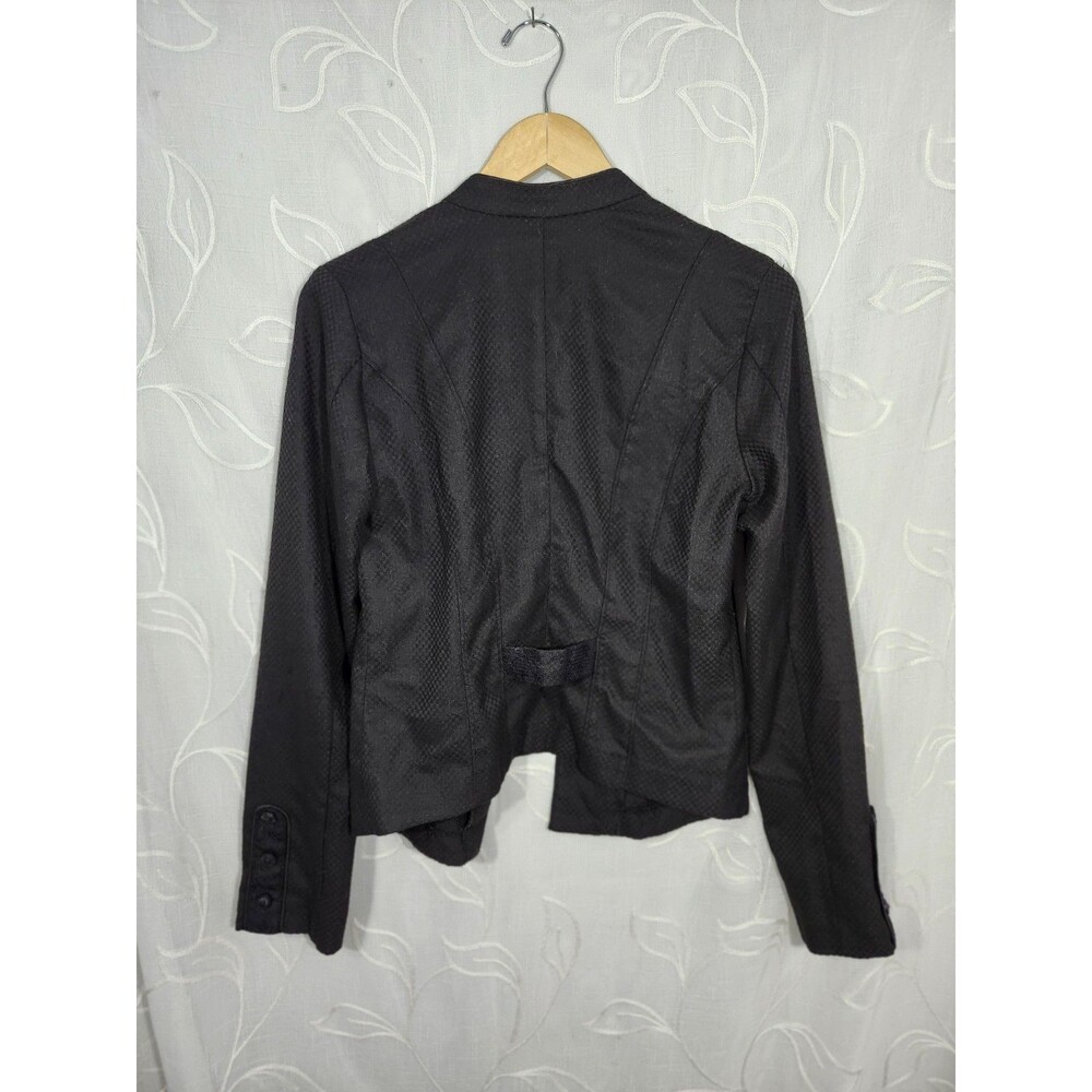 Maurices Women's Black Jacket Steampunk Victorian Gothic Military Style Medium - Picture 11 of 12